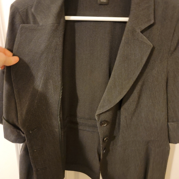 Good Quality Lane Bryant Short-Sleeved Suitjacket and Pants in size 22 - Picture 2 of 11